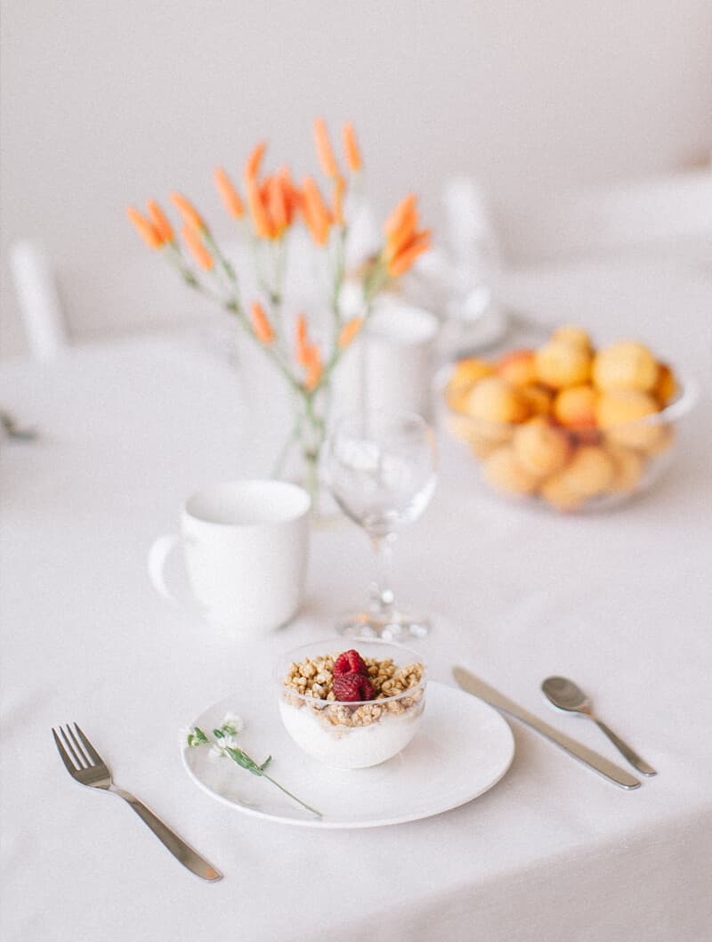 Elegant dining setup